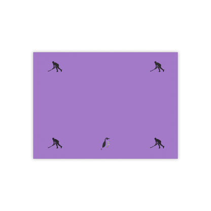 Post-it® Note Pads: Hockey Lite Purple