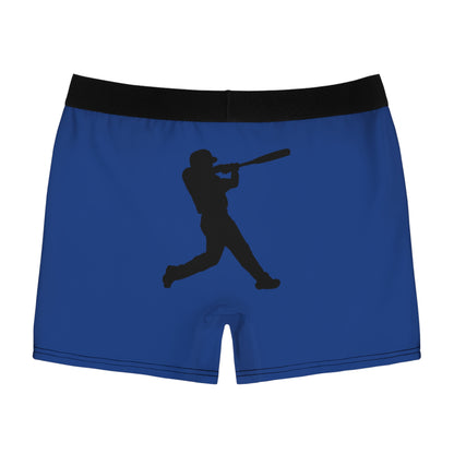 Men's Boxer Briefs: Baseball Dark Blue