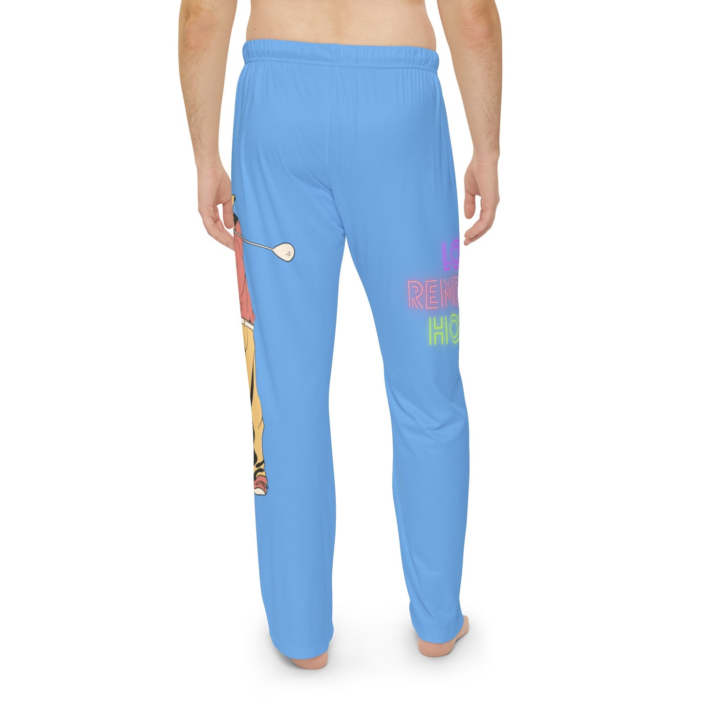 Men's Pajama Pants: Golf Lite Blue