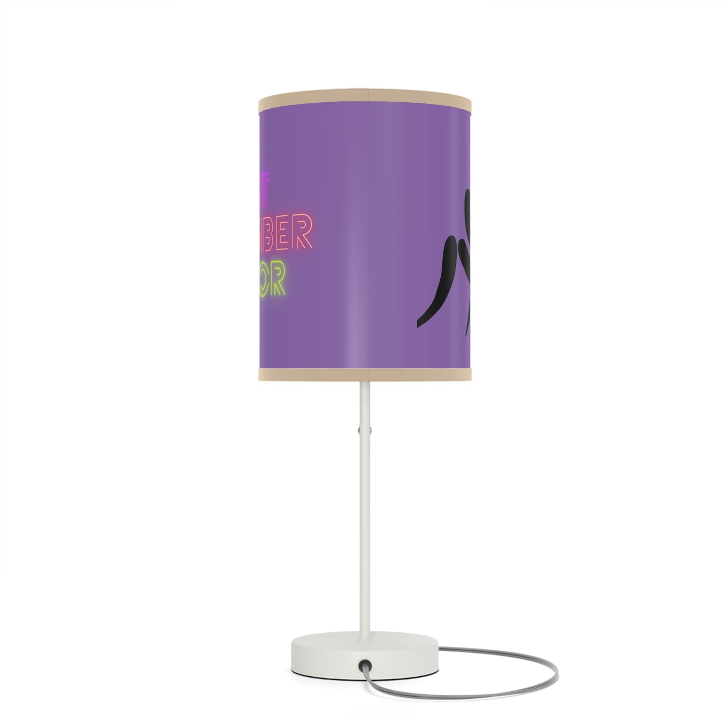 Lamp on a Stand, US|CA plug: Wrestling Lite Purple