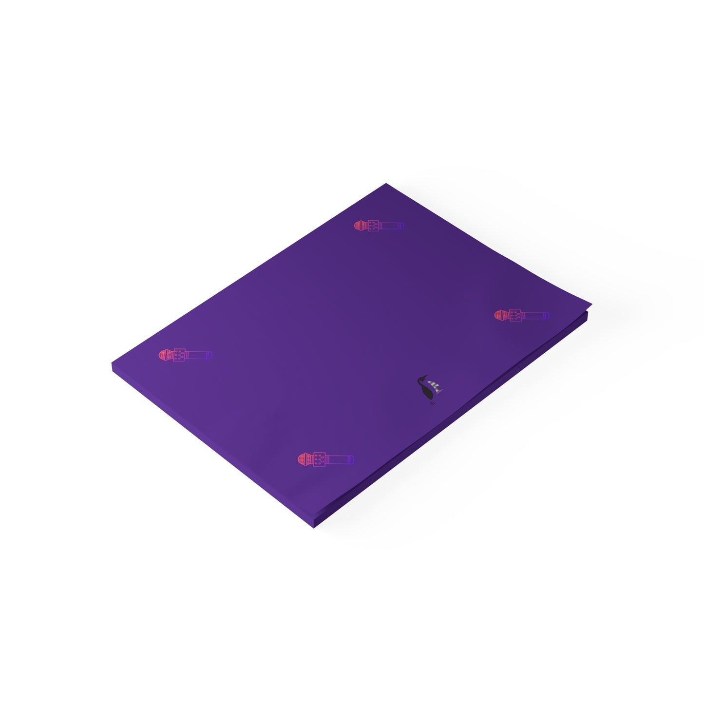 Post-it® Note Pads: Music Purple