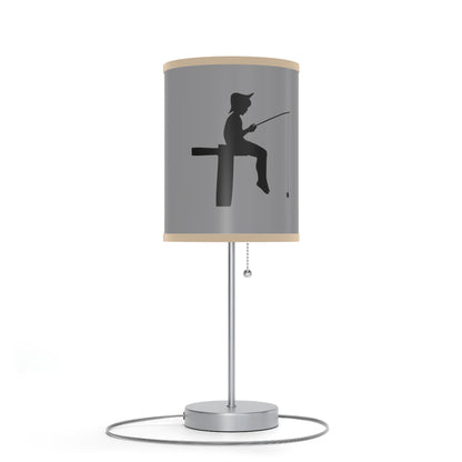 Lamp on a Stand, US|CA plug: Fishing Grey 