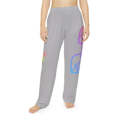 Women's Pajama Pants: Gaming Lite Grey