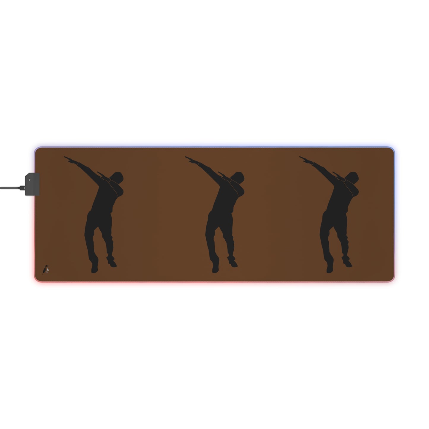 LED Gaming Mouse Pad: Dance Brown