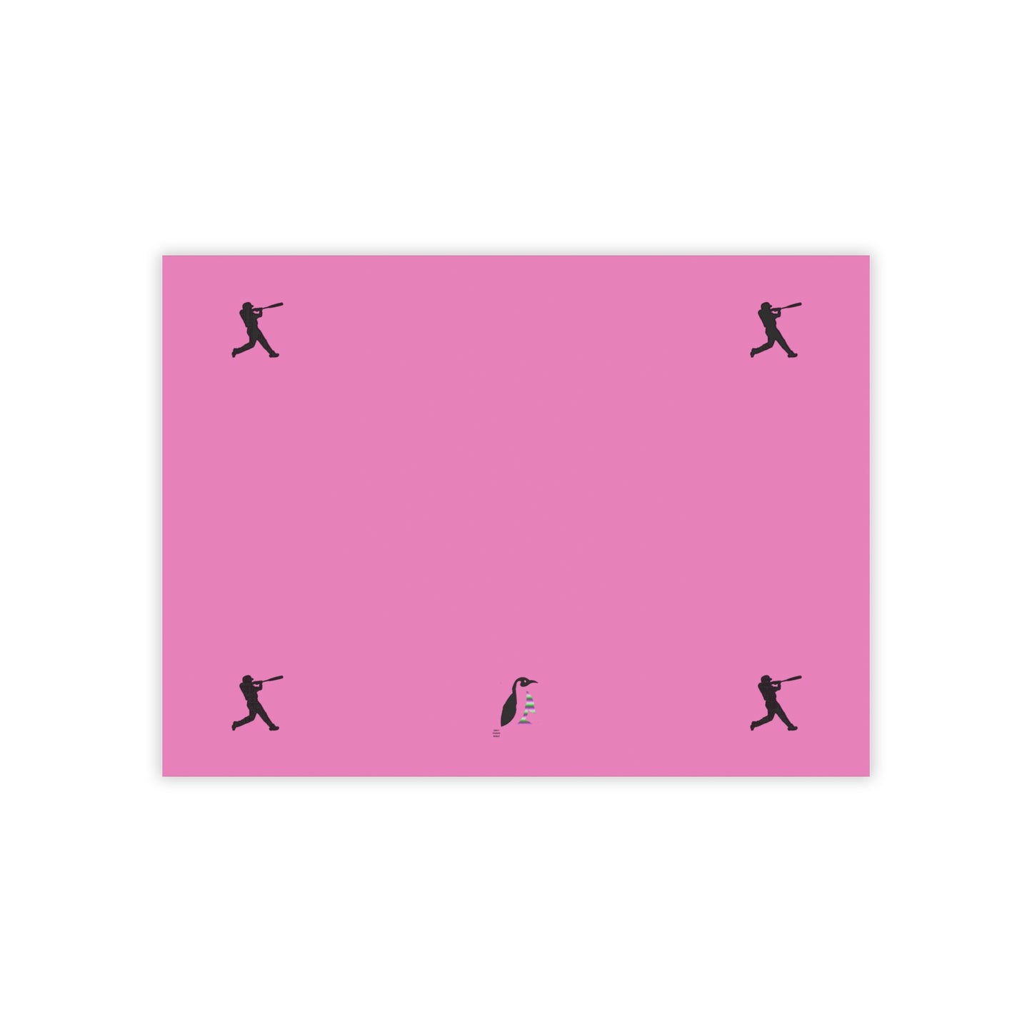 Post-it® Note Pads: Baseball Lite Pink