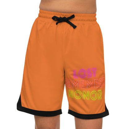 Basketball Rib Shorts: Lost Remember Honor Crusta