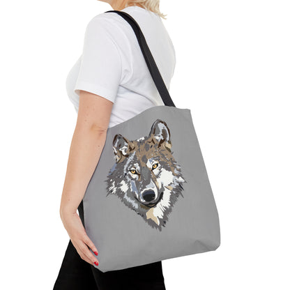 Tote Bag: Wolves Lite Grey