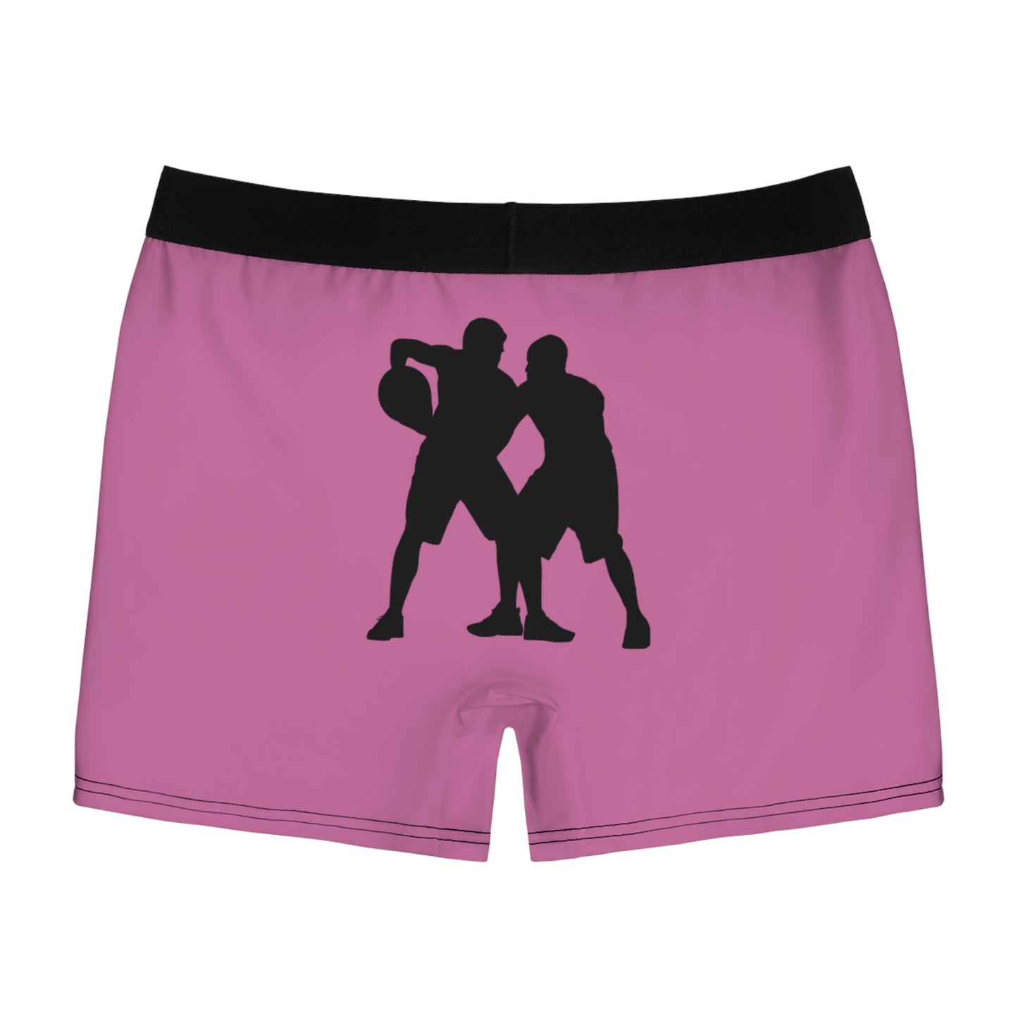 Men's Boxer Briefs: Basketball Lite Pink