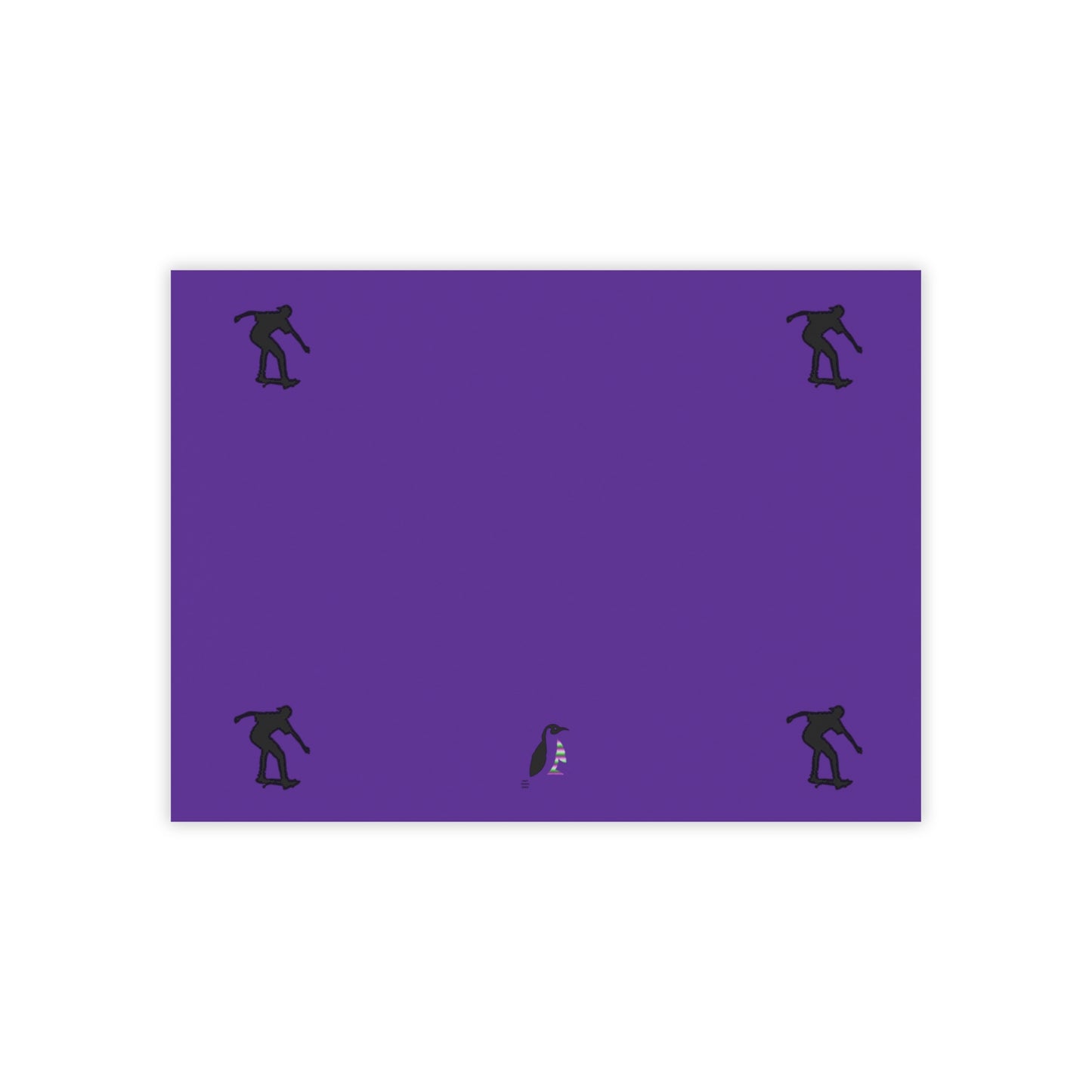 Post-it® Note Pads: Skateboarding Purple