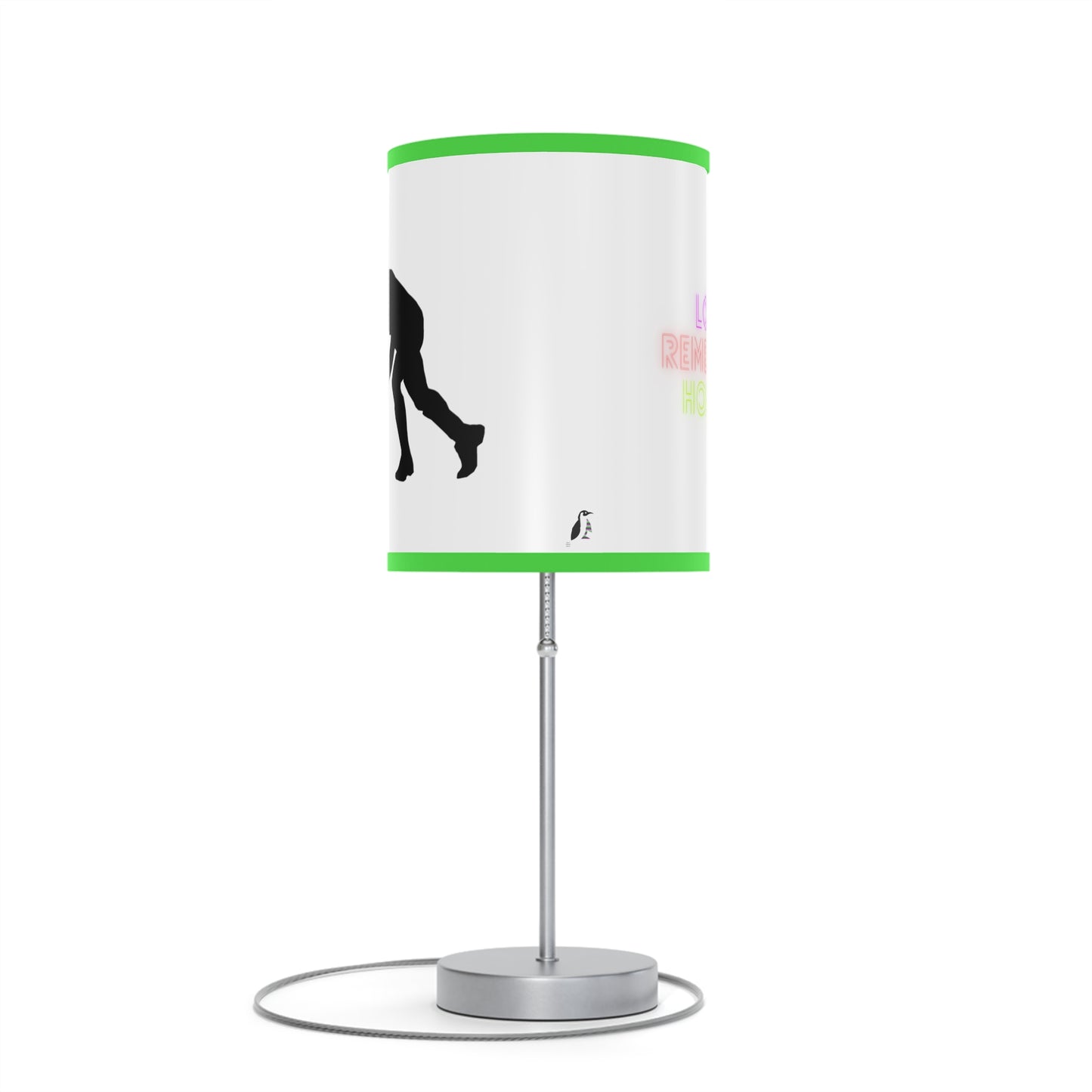 Lamp on a Stand, US|CA plug: Hockey White