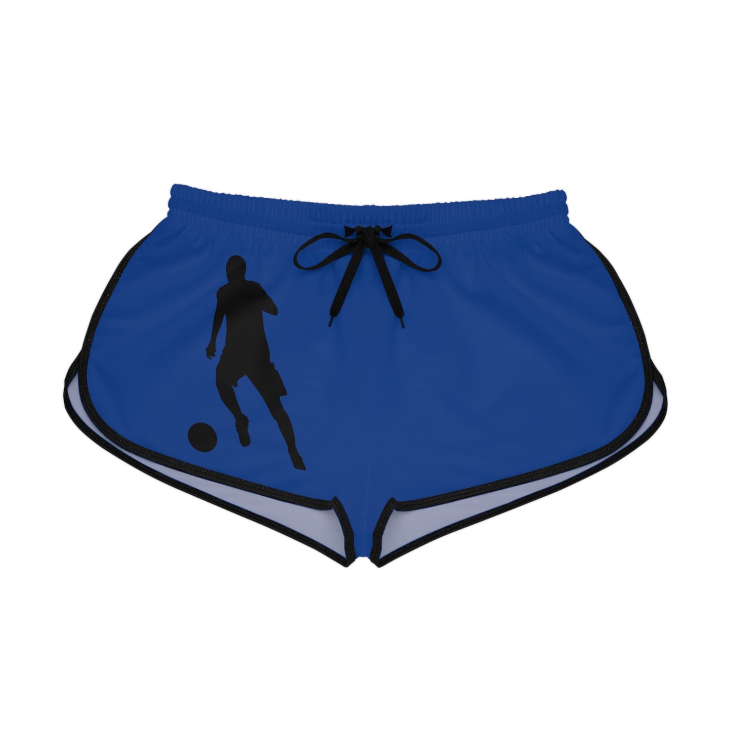 Women's Relaxed Shorts: Soccer Dark Blue