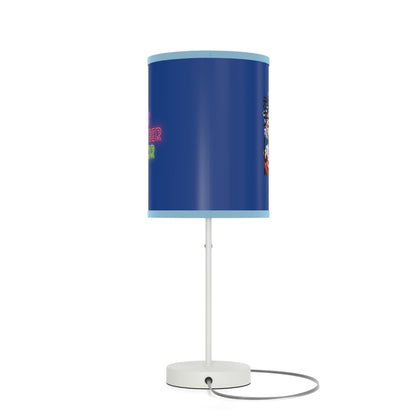 Lamp on a Stand, US|CA plug: Dragons Dark Blue 