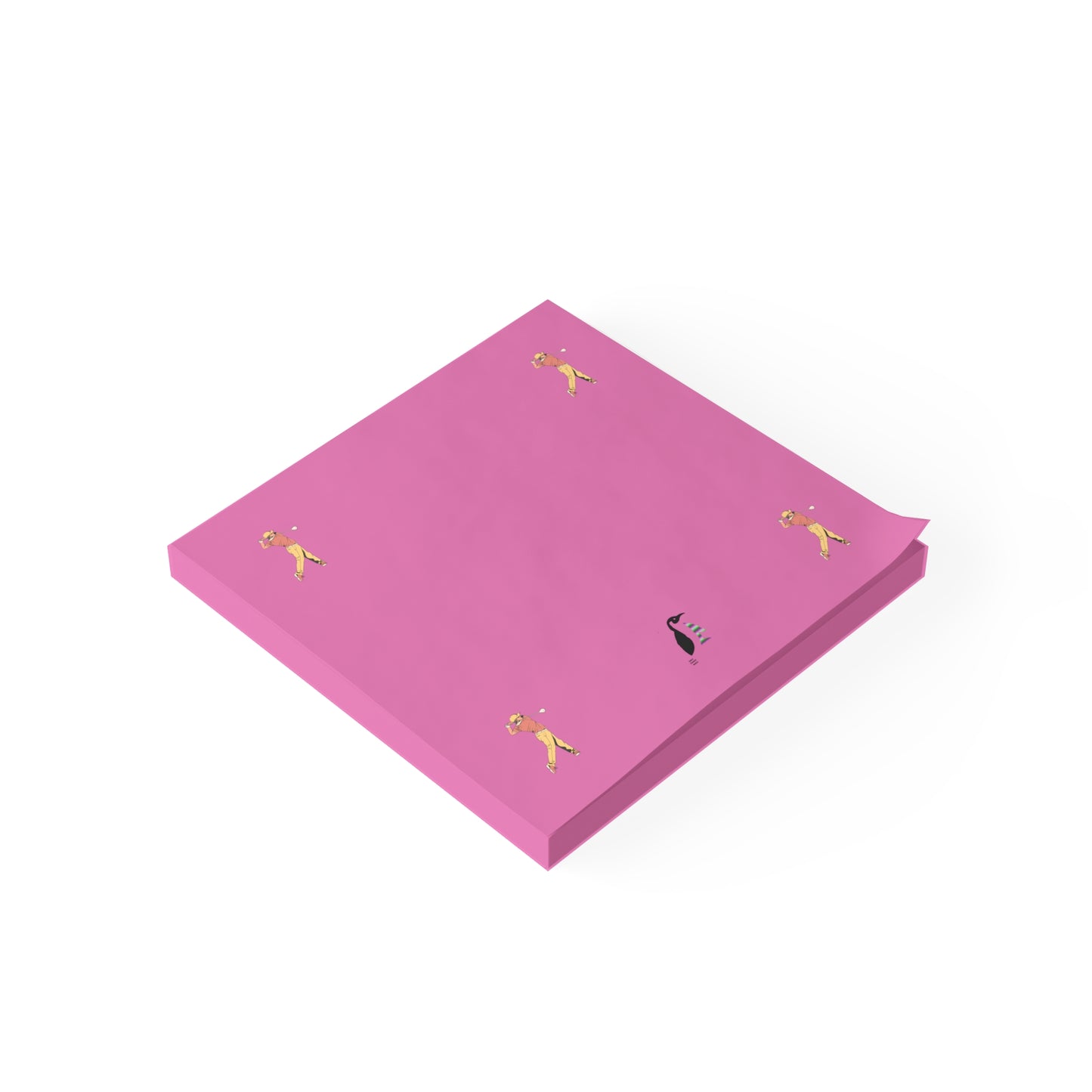 Post-it® Note Pads: Golf Lite Pink