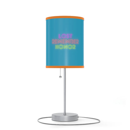 Lamp on a Stand, US|CA plug: Basketball Turquoise