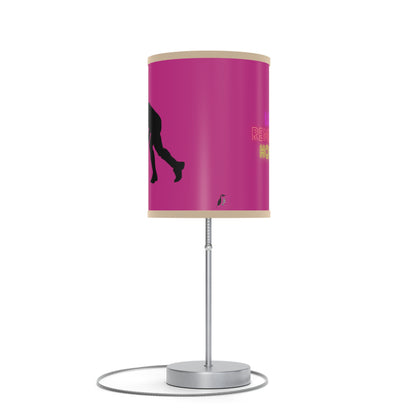 Lamp on a Stand, US|CA plug: Hockey Pink 