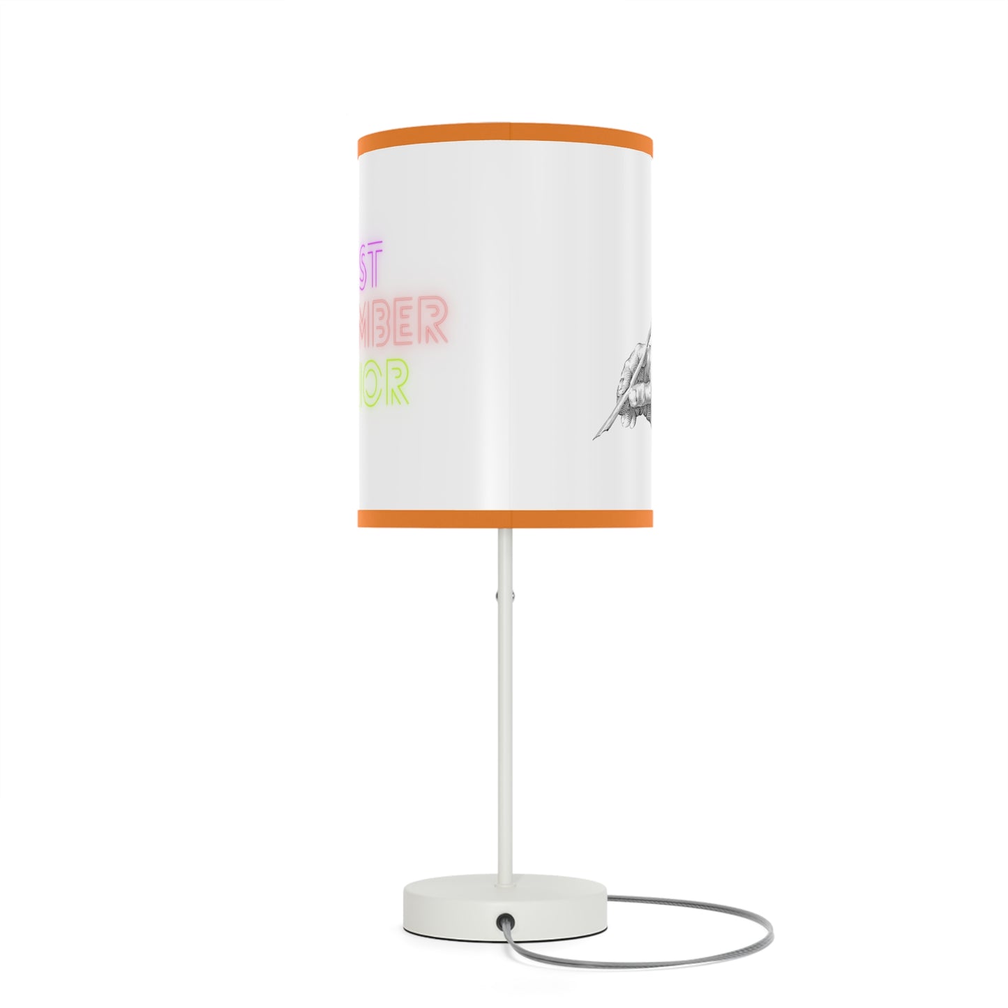 Lamp sa isang Stand, US|CA plug: Writing White 