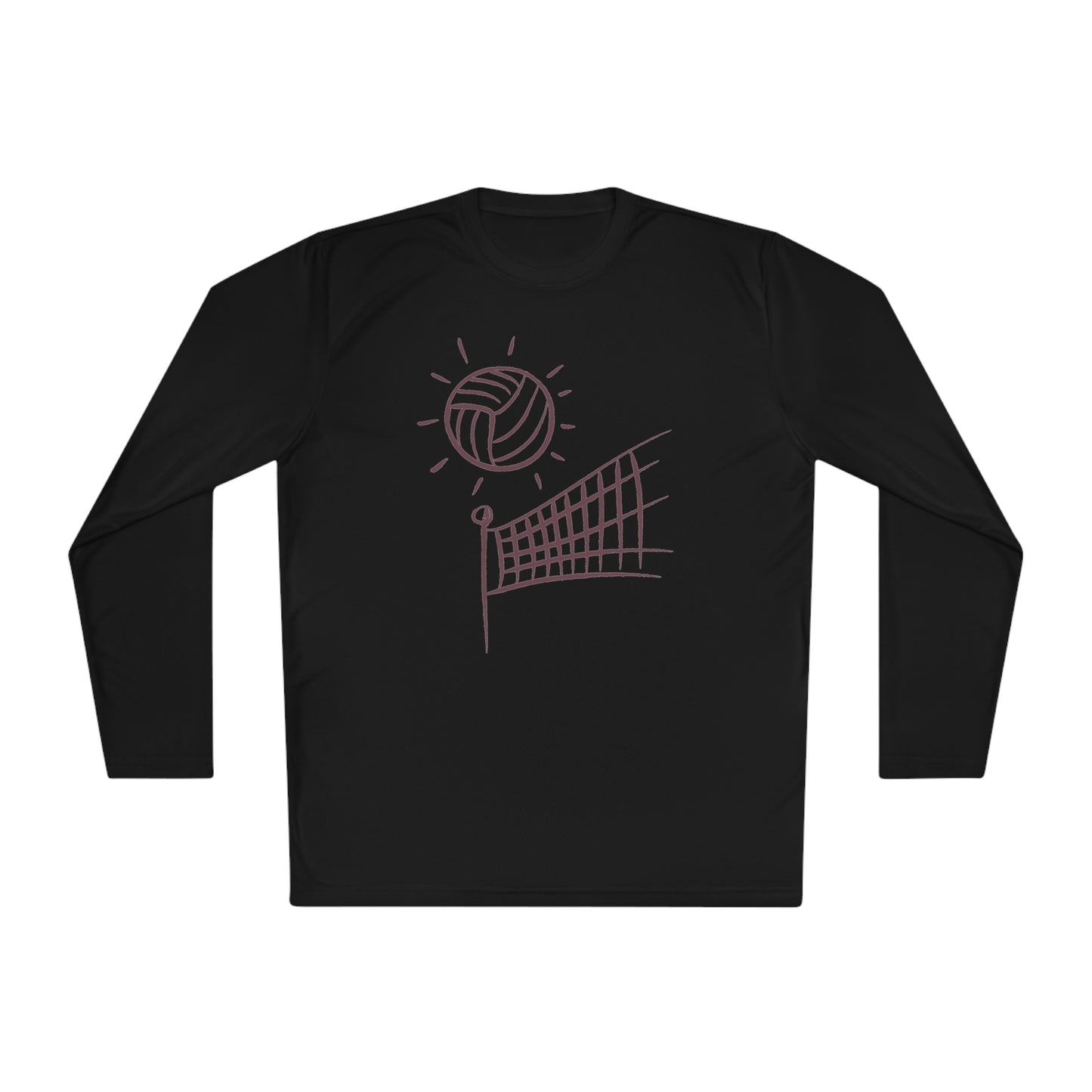 Lightweight Long Sleeve Tee: Volleyball #1