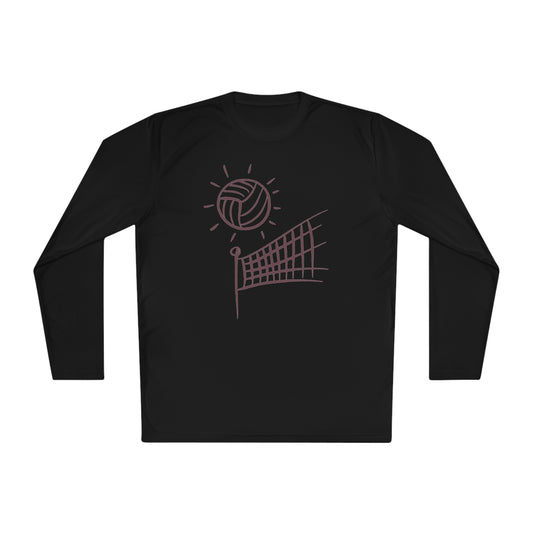 Lightweight Long Sleeve Tee: Volleyball #1