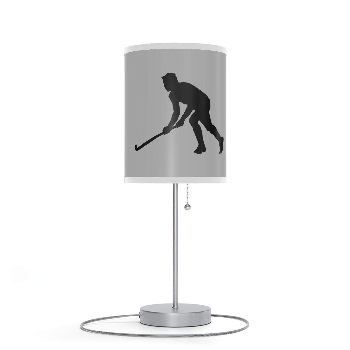 Lamp on a Stand, US|CA plug: Hockey Lite Grey 