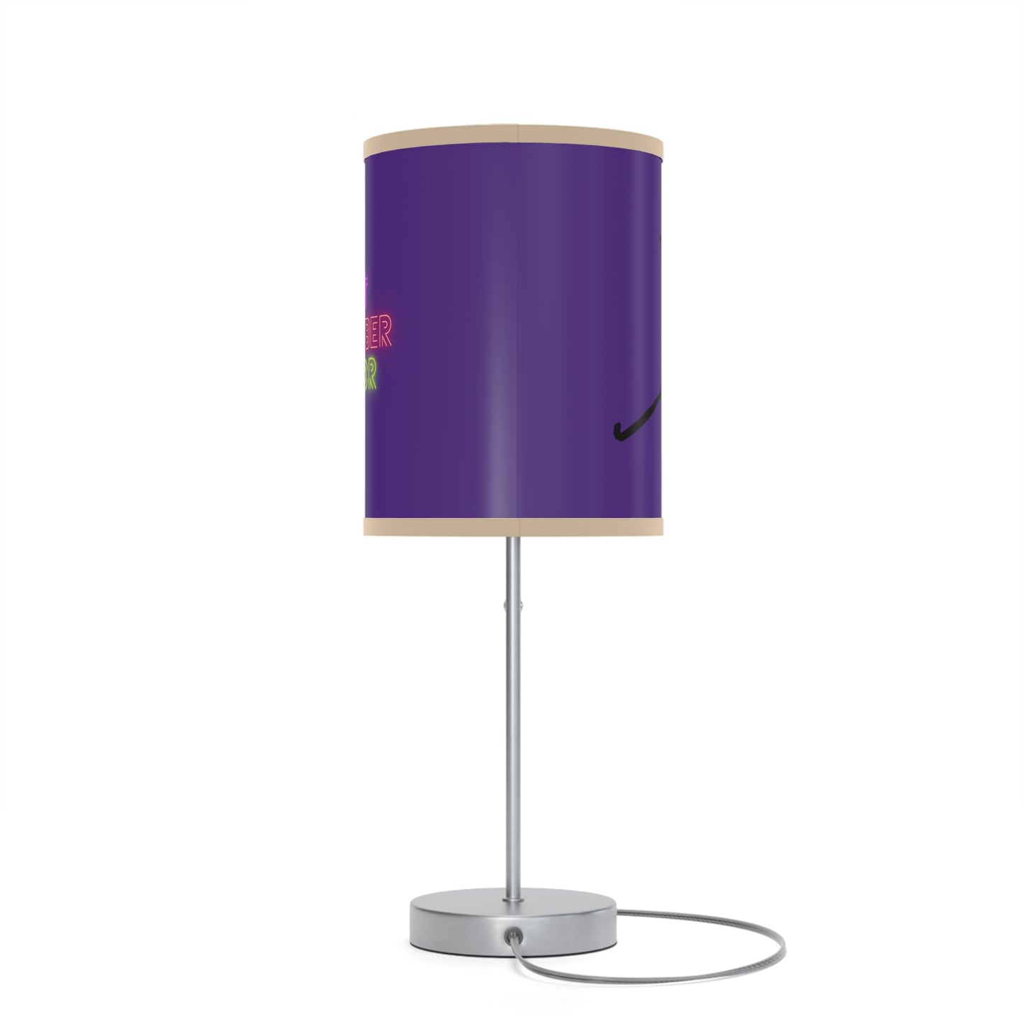 Lamp on a Stand, US|CA plug: Hockey Purple 