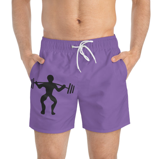 Swim Trunks: Weightlifting Lite Purple