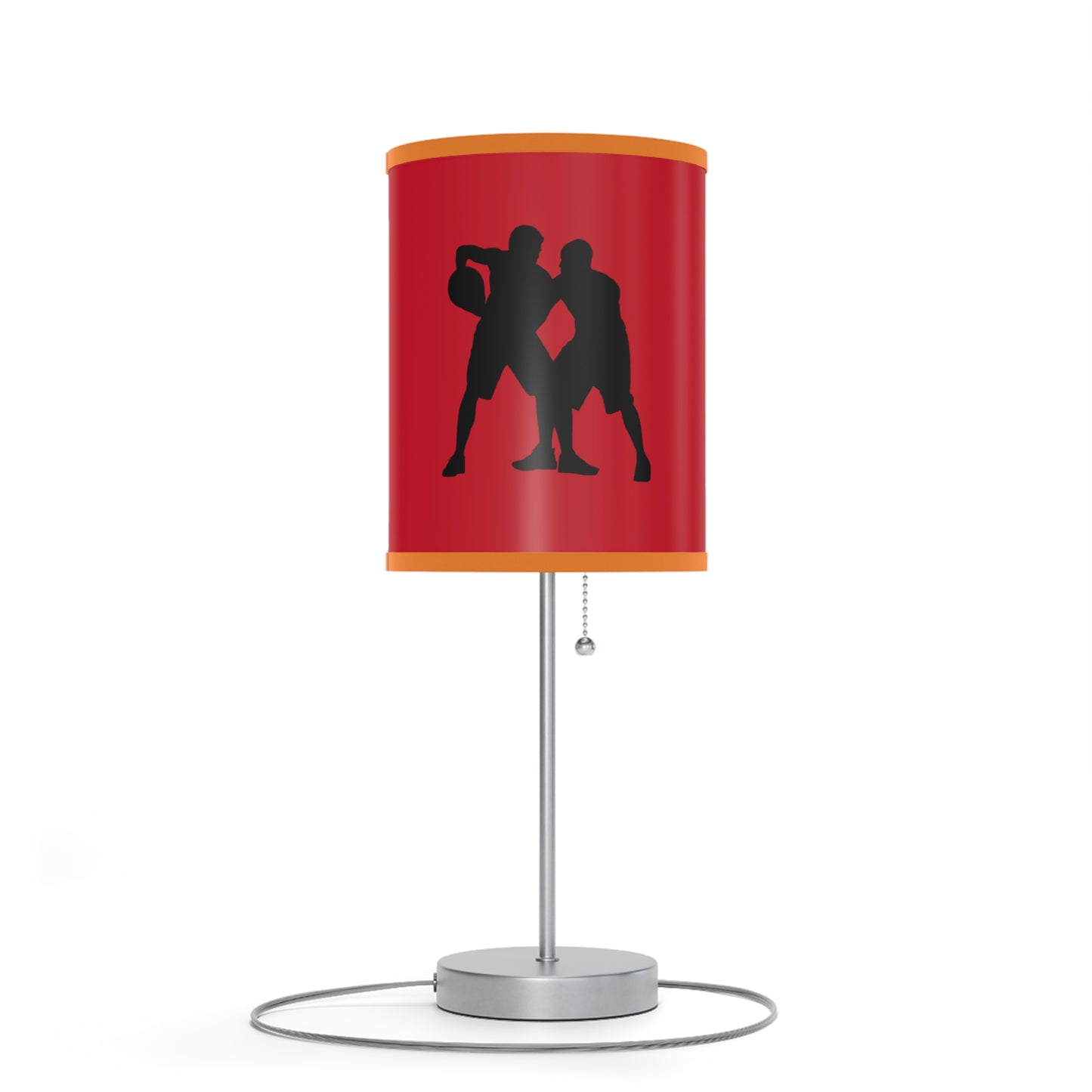 Lamp on a Stand, US|CA plug: Basketball Dark Red