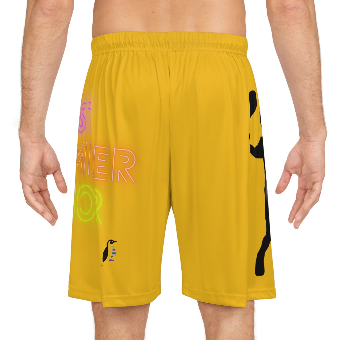 Basketball Shorts: Tennis Yellow