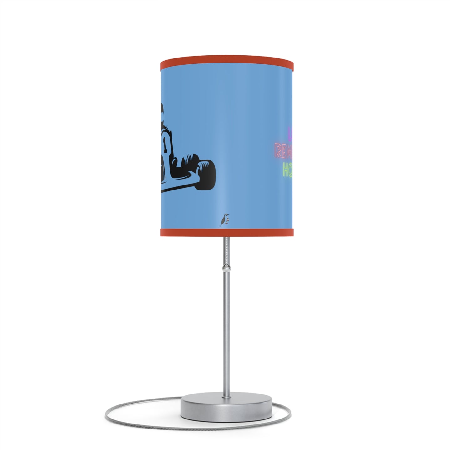 Lamp on a Stand, US|CA plug: Racing Lite Blue