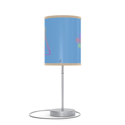 Lamp on a Stand, US|CA plug: Bowling Lite Blue 