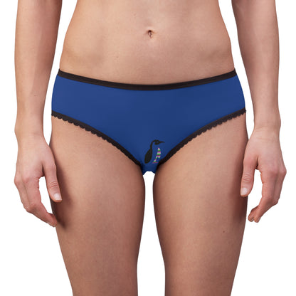 Women's Briefs: Football Dark Blue