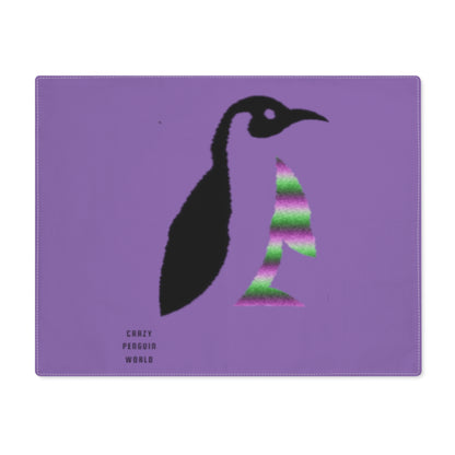 Placemat, 1pc: Crazy Penguin World Logo Lite Purple