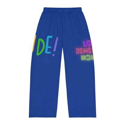 Men's Pajama Pants: LGBTQ Pride Dark Blue