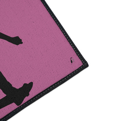 Heavy Duty Floor Mat: Skateboarding Lite Pink