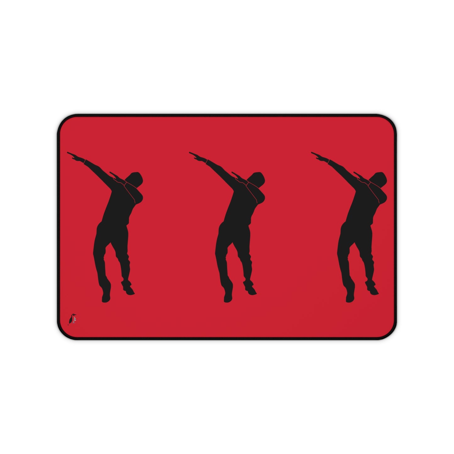 Desk Mat: Dance Dark Red