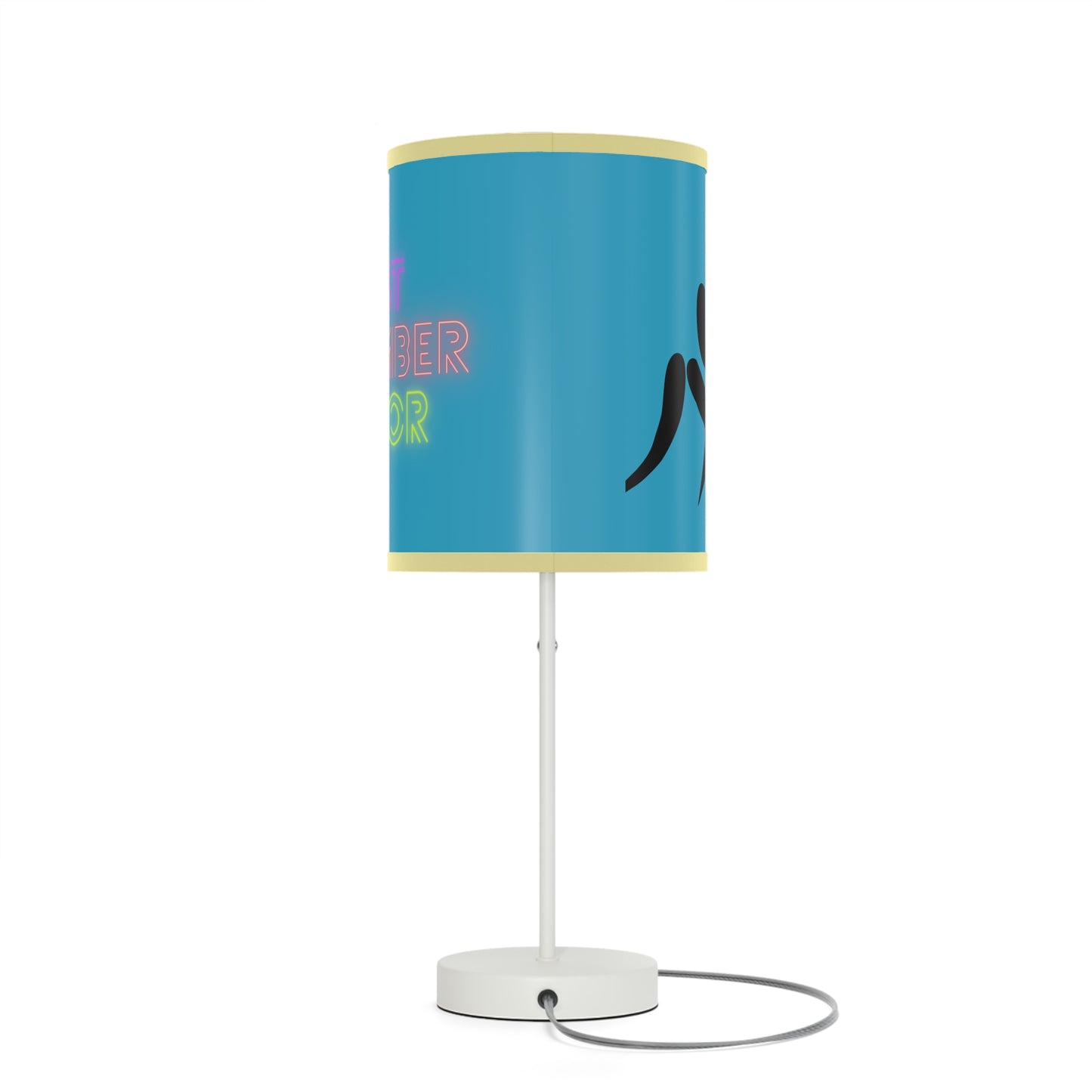 Lamp on a Stand, US|CA plug: Wrestling Turquoise 