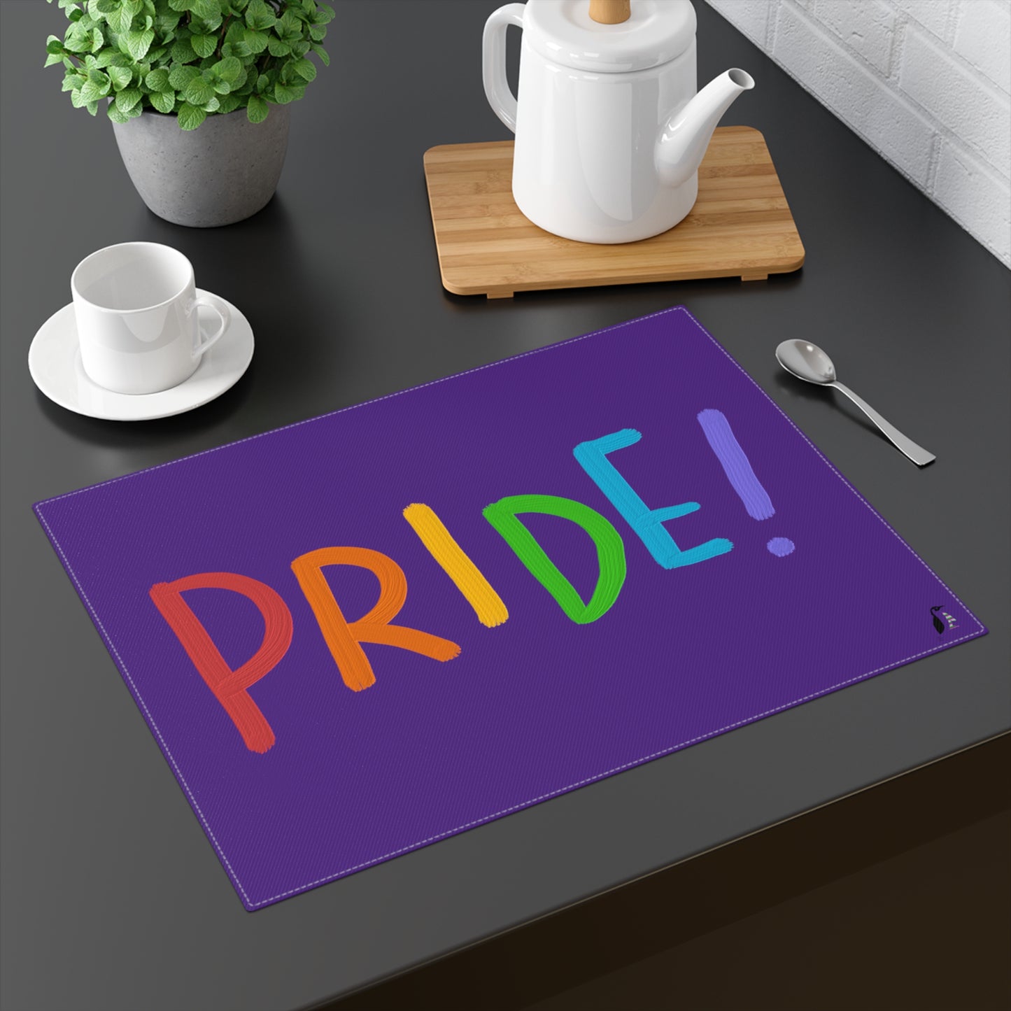 Placemat, 1pc: LGBTQ Pride Purple