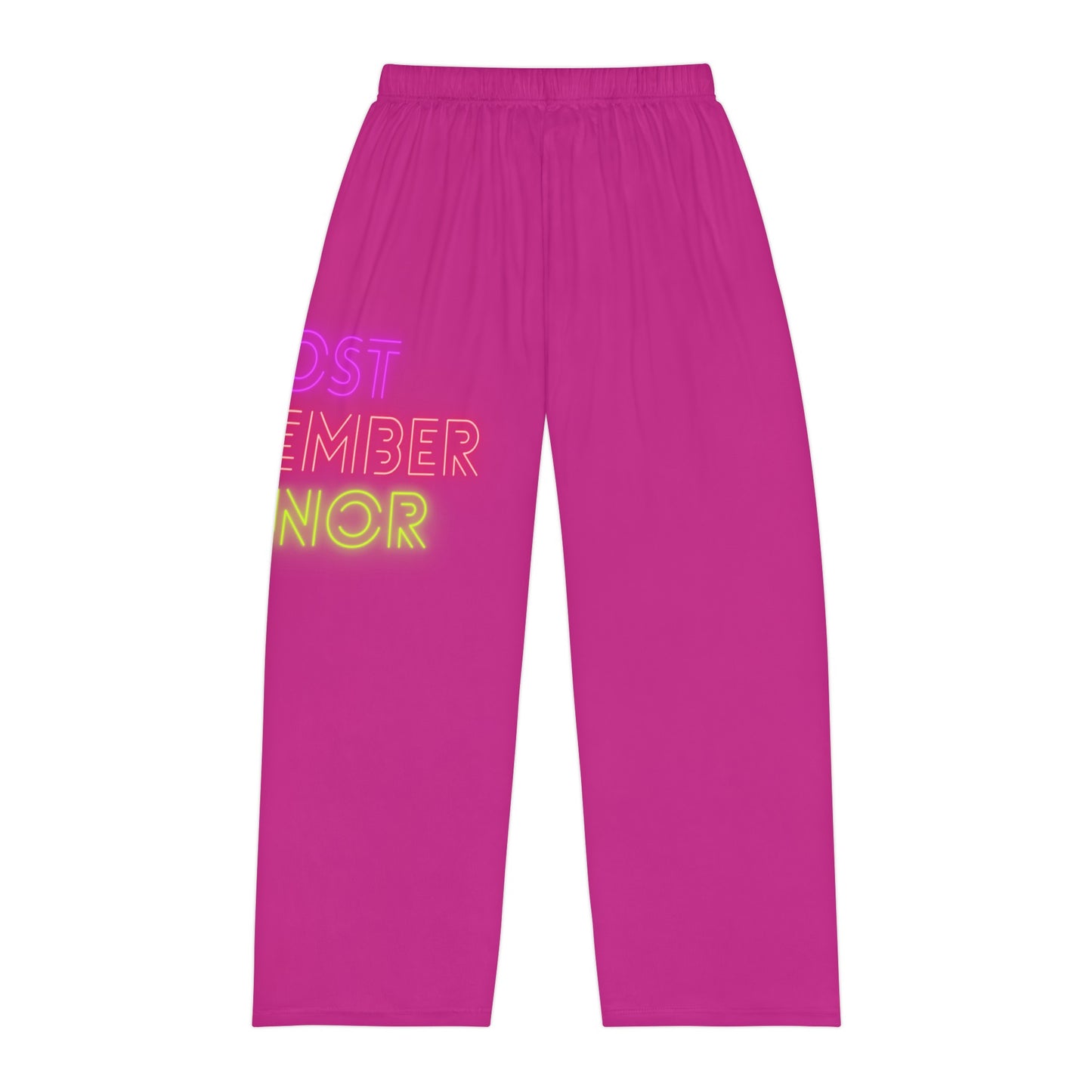 Men's Pajama Pants: Lost Remember Honor Pink