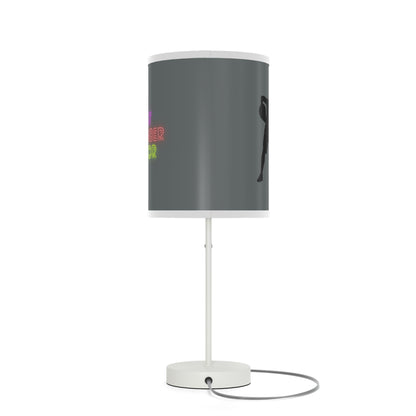 Lamp on a Stand, US|CA plug: Basketball Dark Grey