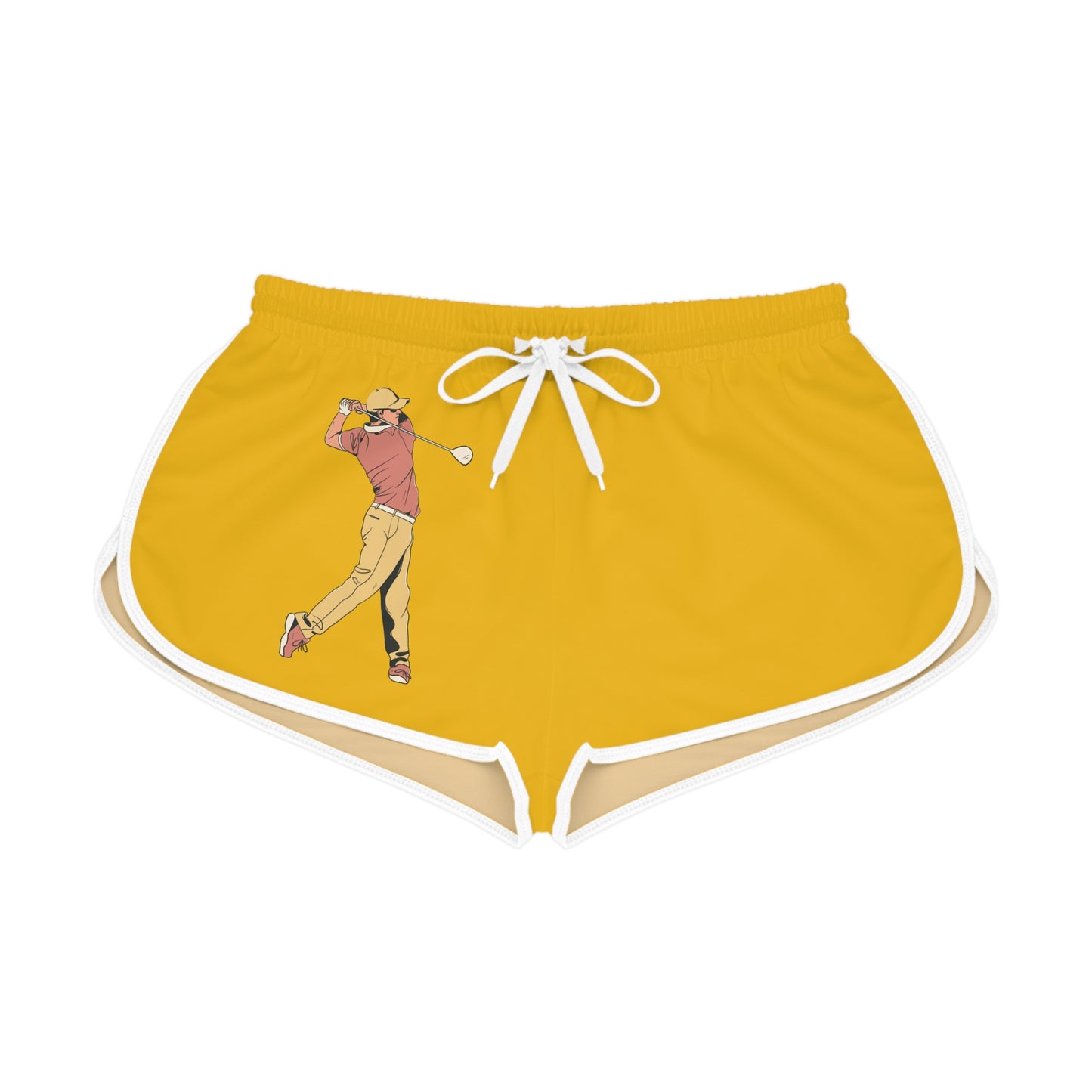 Women's Relaxed Shorts: Golf Yellow