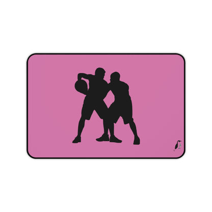 Desk Mat: Basketball Lite Pink