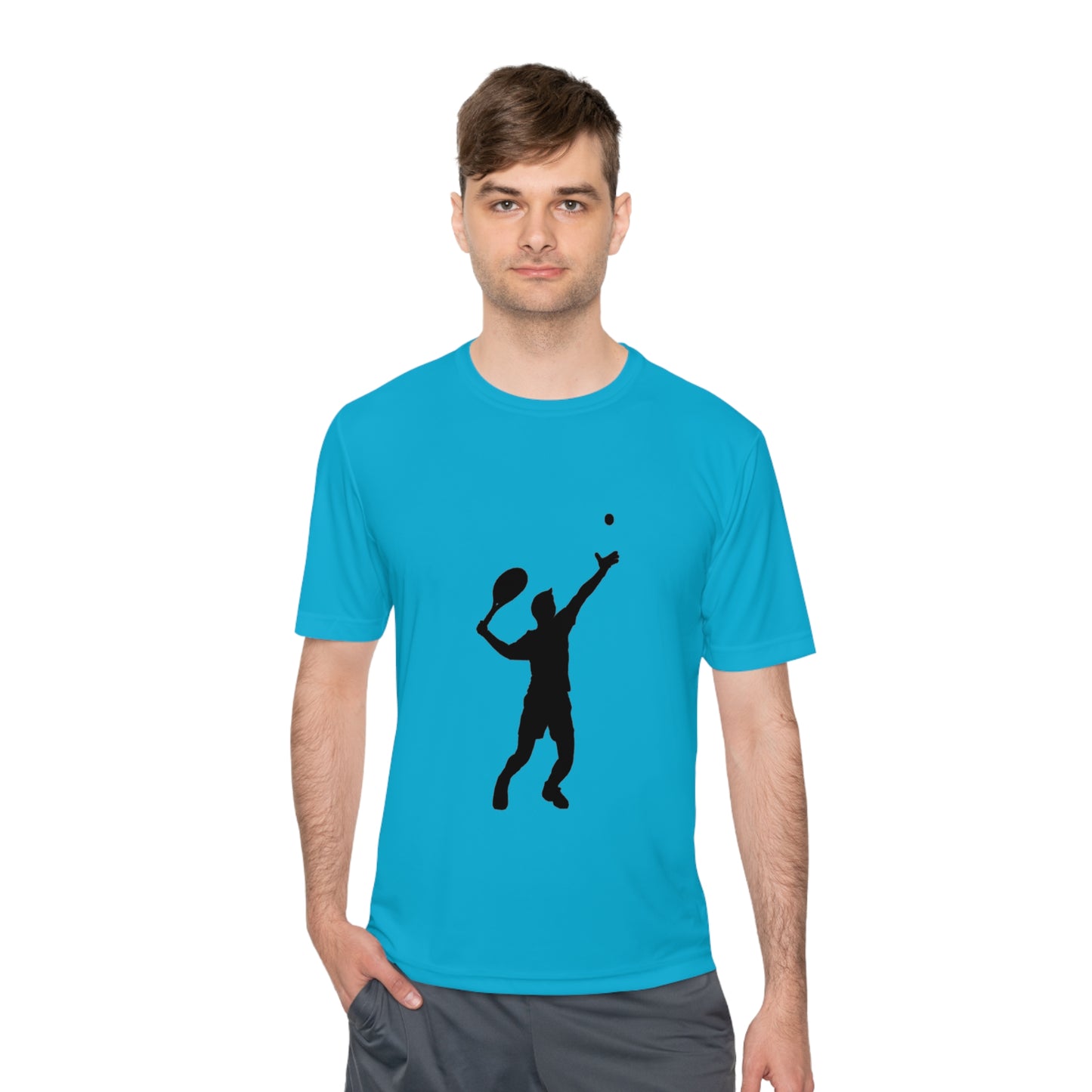 Moisture Wicking Tee: Tennis #2