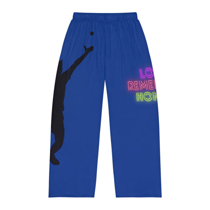 Men's Pajama Pants: Tennis Dark Blue