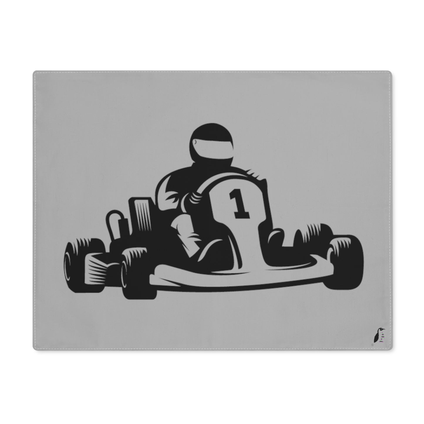 Placemat, 1pc: Racing Lite Grey