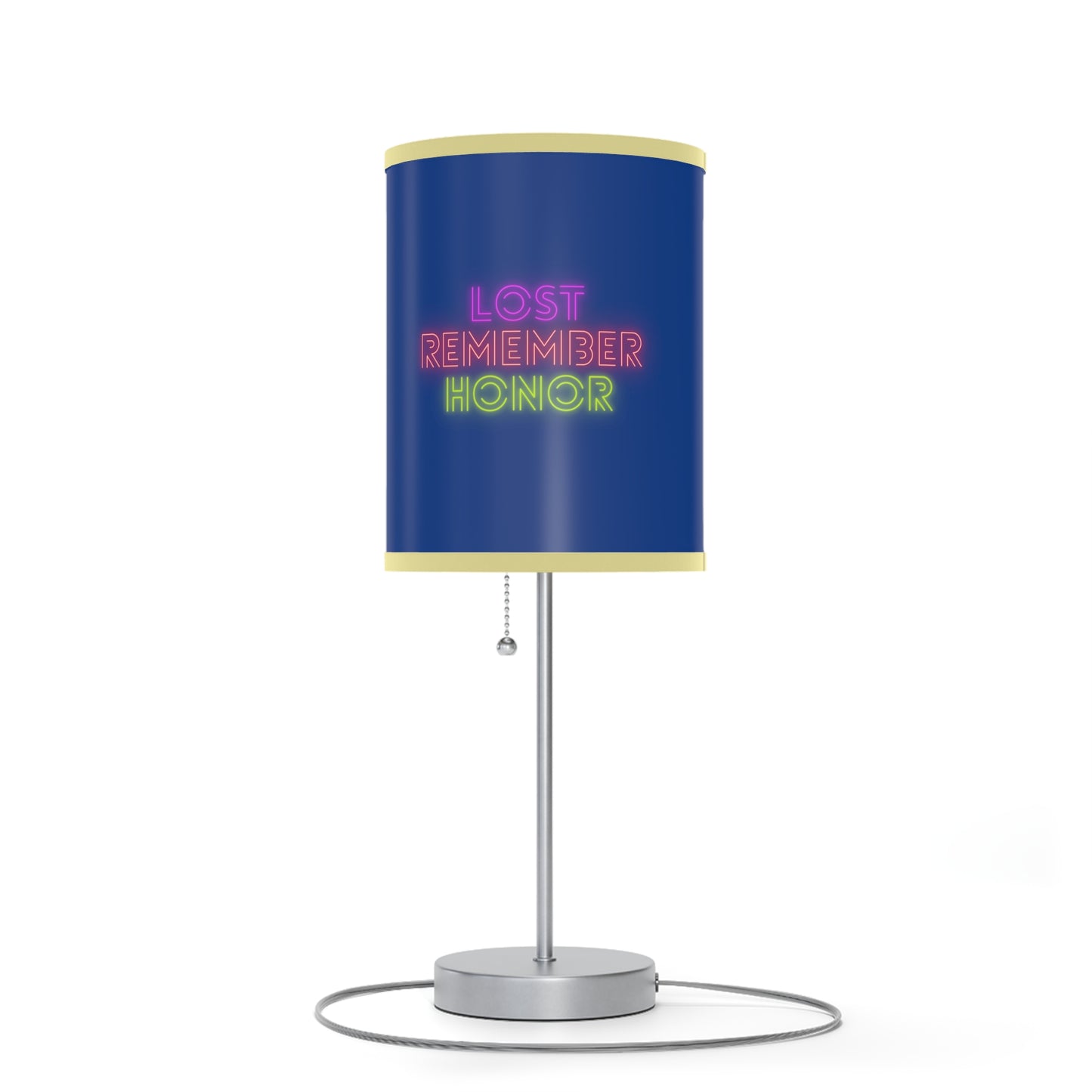 Lamp on a Stand, US|CA plug: LGBTQ Pride Dark Blue