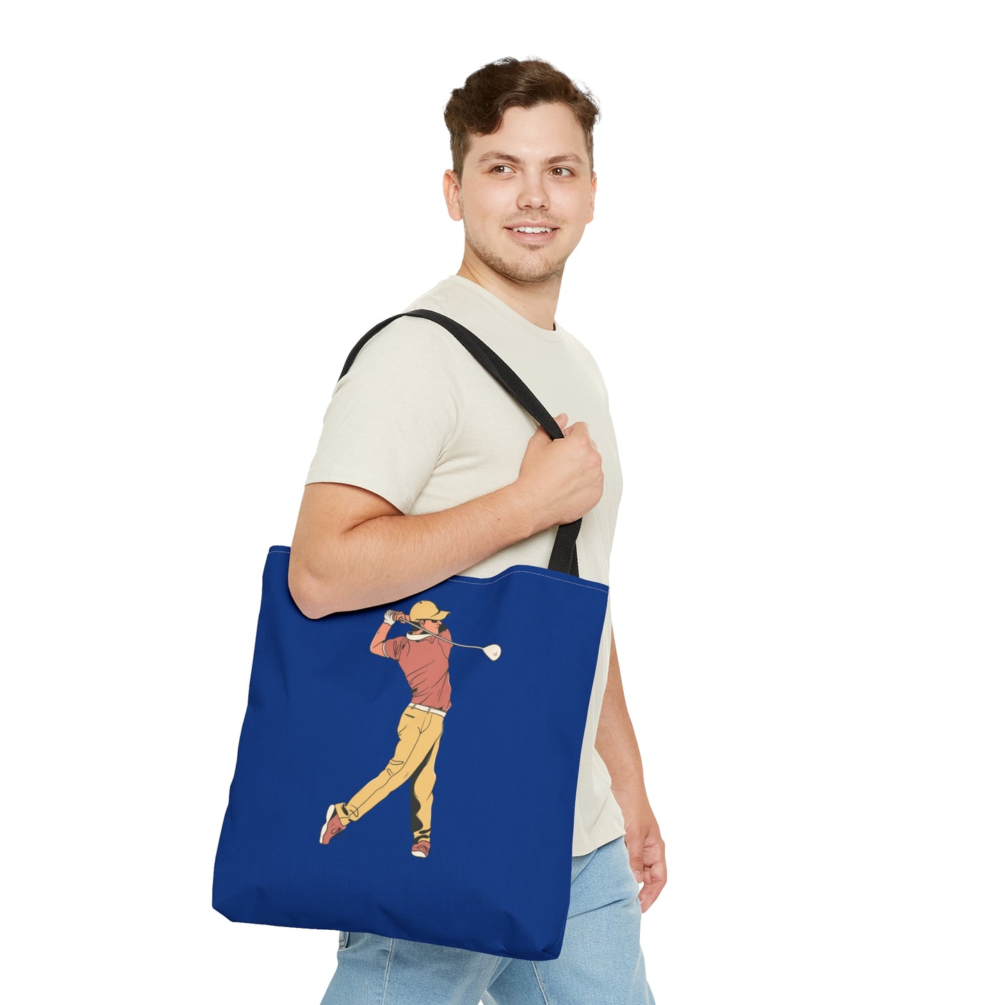 Tote Bag: Golf Dark Blue