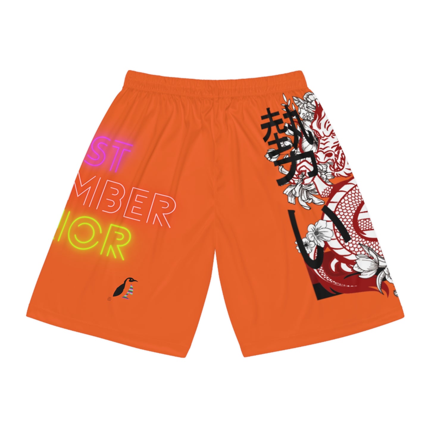 Basketball Shorts: Dragons Orange