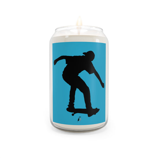 Scented Candle, 13.75oz: Skateboarding Turquoise