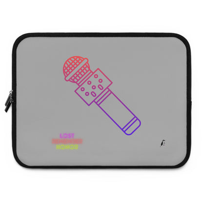 Laptop Sleeve: Music Lite Grey