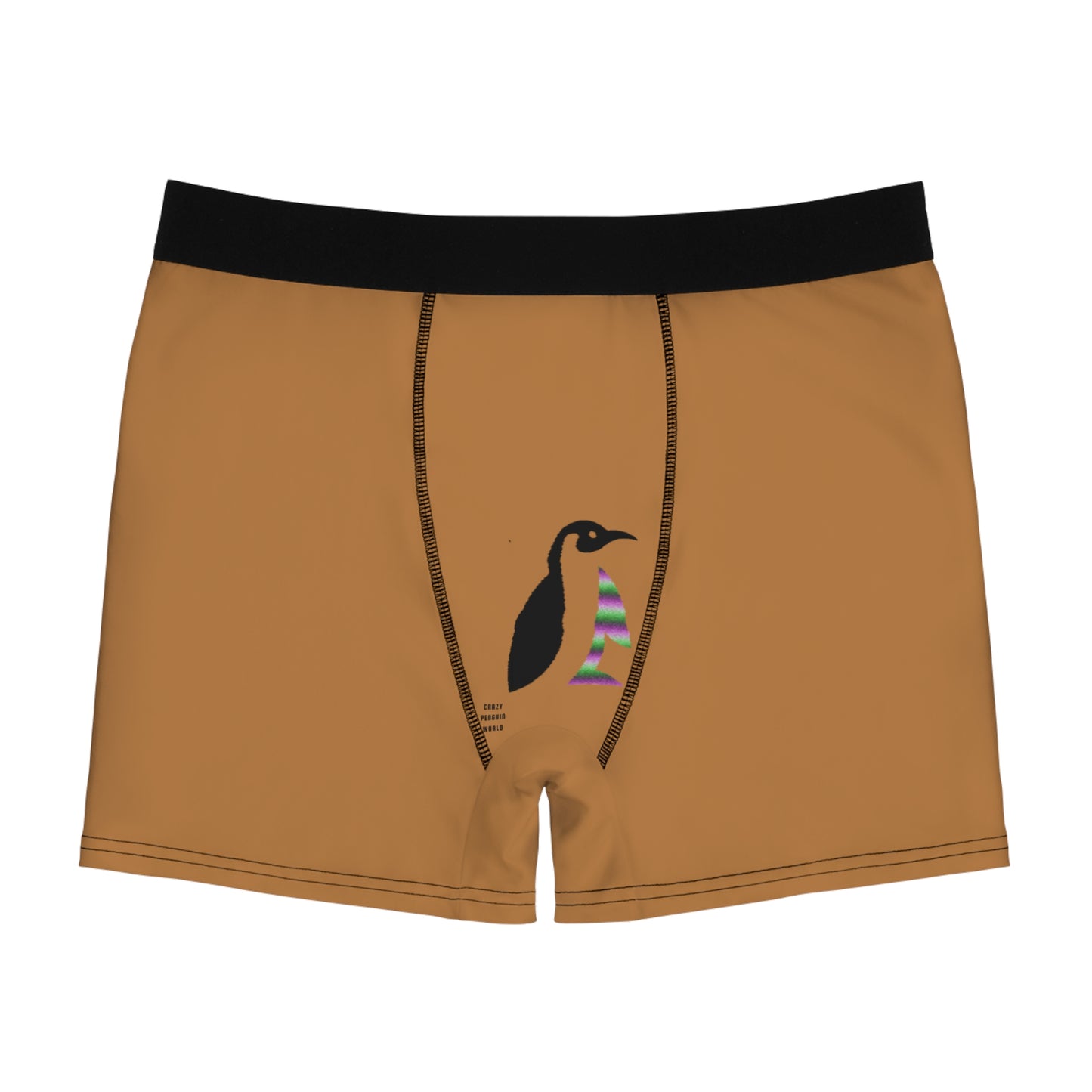 Men's Boxer Briefs: Hockey Lite Brown