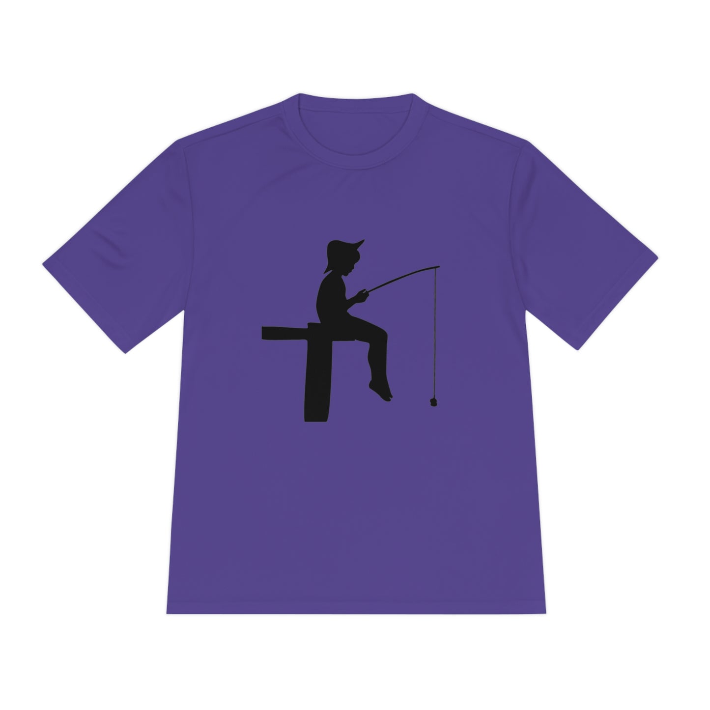 Moisture Wicking Tee: Fishing #3